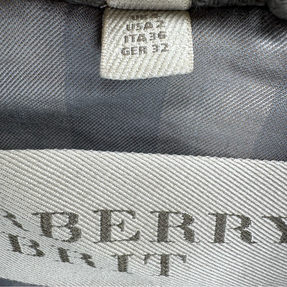 Burberry Double-Breasted wool cashmere Trench Coat with belt sz2 - Picture 12 of 16